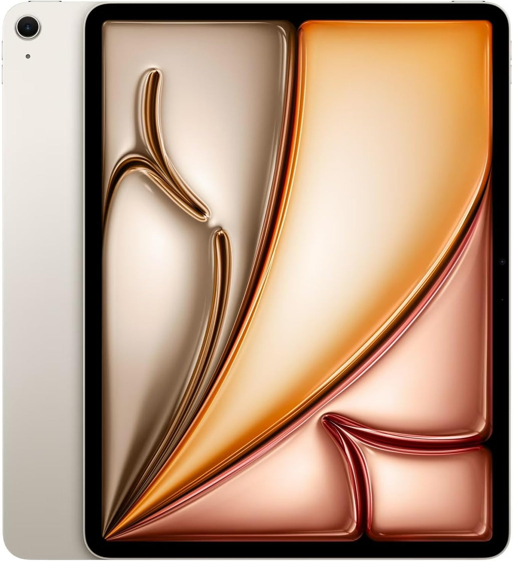iPad Air 2025 d'Apple dotée de puce Apple M3 (13 pouces Wi-Fi + Cellular 256 Go) - Starlight (Reconditionné Premium)