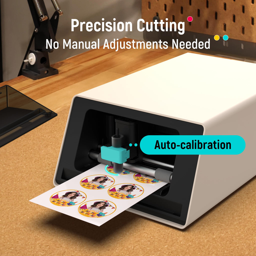 Machine de découpe et d'imprimante d'autocollants couleur LIENE PixCut S1 – Modèle pratique