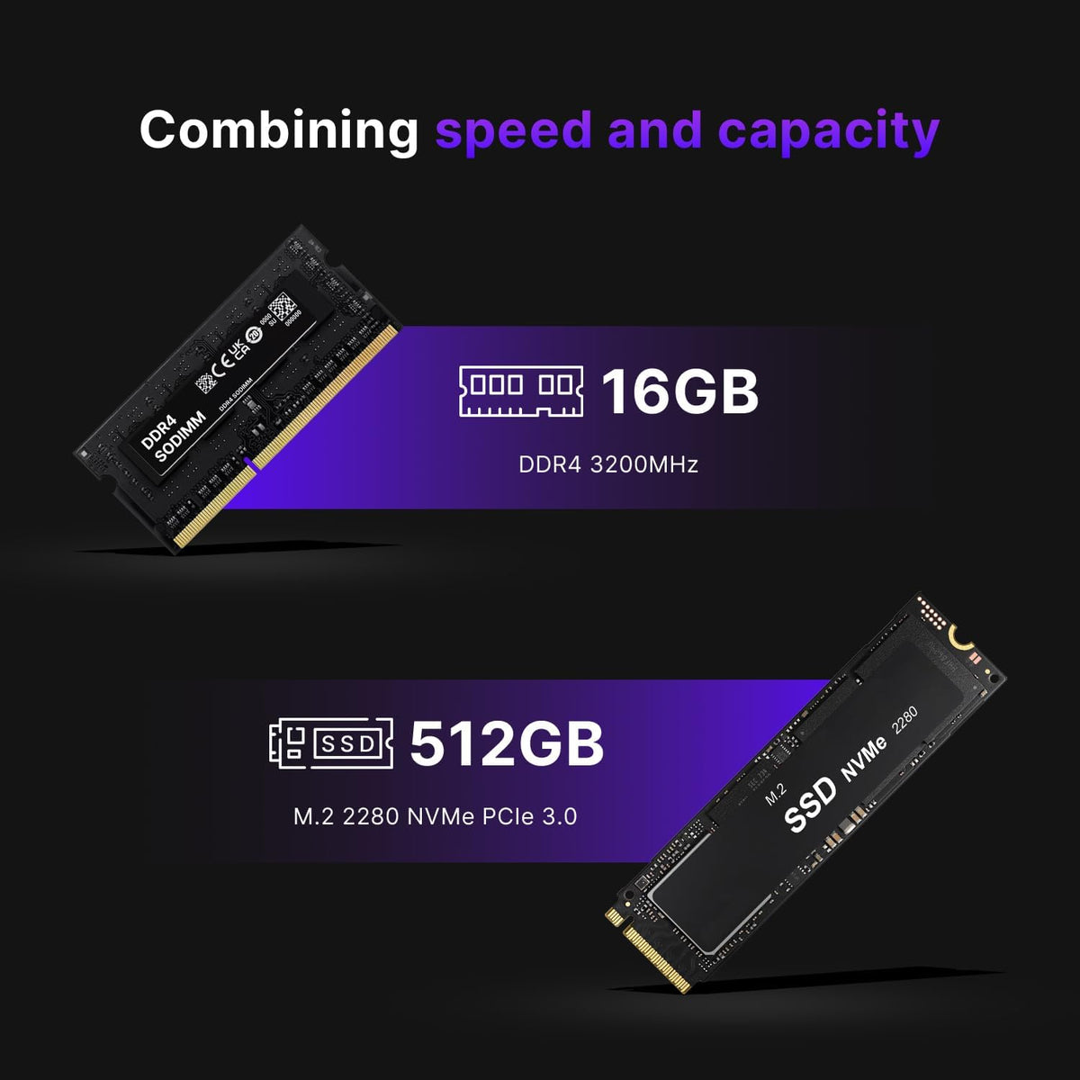 Mini PC BOSGAME P2 | Processeur Intel i5-12450H (12e génération, 8 cœurs) | 16 Go de RAM DDR4 | SSD NVMe 512 Go | Triple affichage 4K (HDMI/USB-C/DP) | Double port LAN 2,5 GHz | Wi-Fi 6 et Bluetooth 5.2 | Windows 11 Professionnel | Ordinateur de…