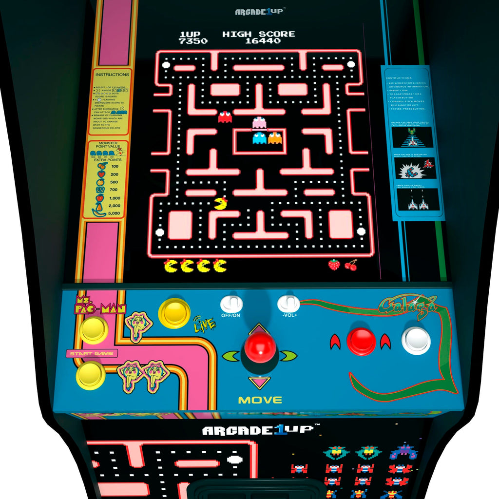 Console de jeux rétro Arcade1Up Class of 81 Deluxe bleue – Modèle pratique