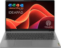 Ordinateur compact portable Lenovo tactile avec Office 365 pour le Web - 16 Go de RAM - SSD de 256 Go - Processeur Intel Core i3 - Écran FHD de 15,6 pouces - Bluetooth - Webcam - IdeaPad 3i - Windows 11 (sans souris)