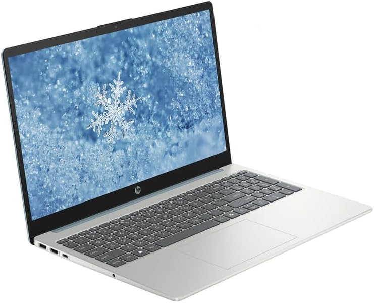 Ordinateur compact portable HP 15,6" FHD tactile pour professionnels et étudiants, 16 Go de RAM, SSD de 512 Go, processeur Intel Core i3 à 8 cœurs, écouteurs PLUSERA, bleu clair de lune