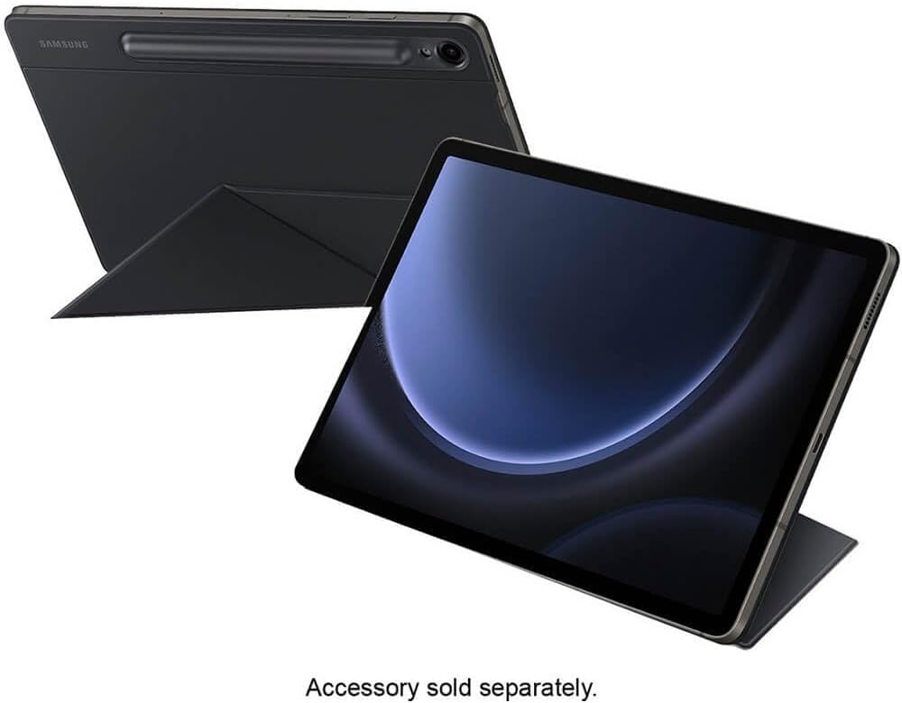 Tablette tactile Samsung Galaxy Tab S9 FE 10,9" 128 Go WiFi Android, grand écran, longue autonomie, processeur puissant, S Pen, appareil photo 8 MP, légère et résistante, stockage extensible, version US 2023, grise