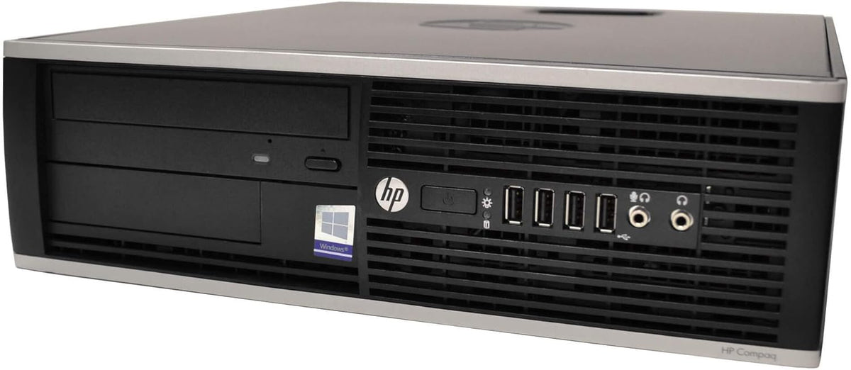 Ordinateur de bureau HP 8300 Elite petit format (Intel Core i5-3570 3,4 GHz quadricœur, 8 Go de RAM, 2 To SATA, Windows 10 Pro 64 bits) (Reconditionné) – Modèle pratique