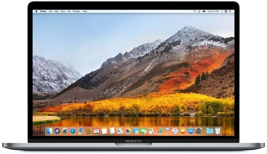 MacBook Pro 15,4 pouces d'Apple (écran Retina, Touch Bar, processeur Intel Core i7 6 cœurs à 2,2 GHz, 16 Go de RAM, stockage SSD de 256 Go), gris sidéral (MR932LL/A) (modèle 2018) (reconditionné)