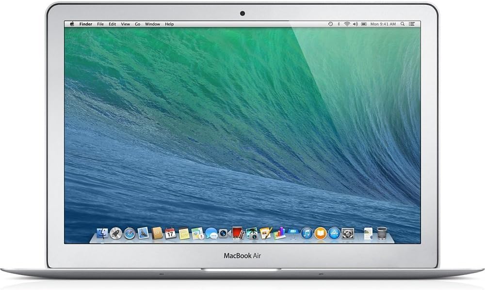 Apple MacBook Air MJVE2LL/A Ordinateur compact portable 13 pouces (1,6 GHz Core i5, 8 Go de RAM, SSD de 128 Go) (Reconditionné)