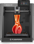 Imprimante 3D FLASHFORGE AD5M : Calibrage entièrement automatique, impression en un clic, vitesse maximale de 600 mm/s, structure CoreXY entièrement métallique pour une impression de précision, buse à changement réactif et facile d'entretien, volume…