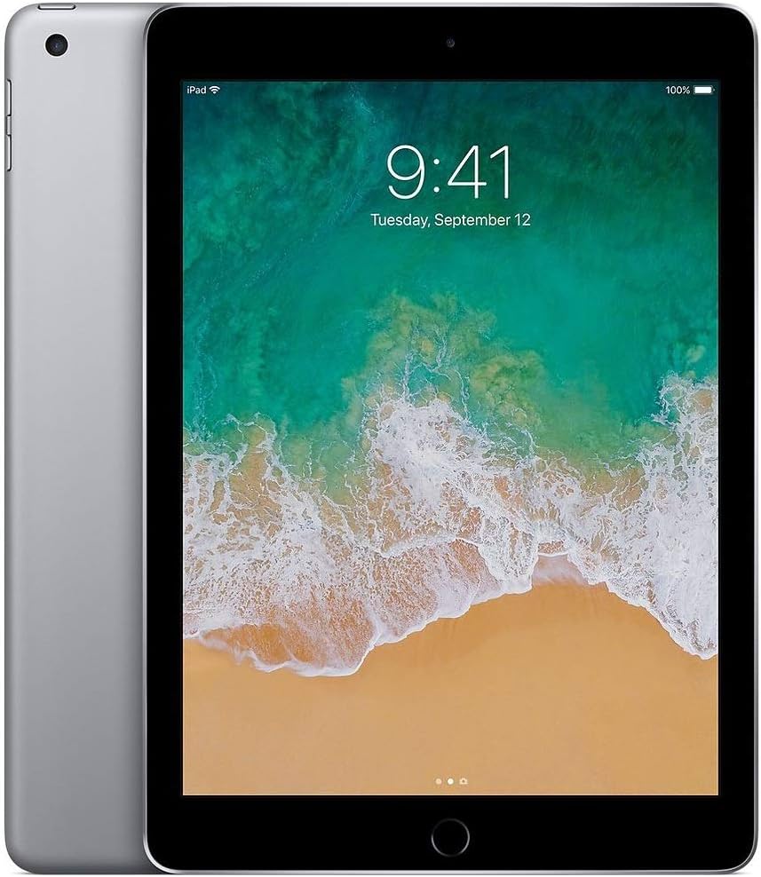 Apple iPad 9,7 pouces dotée de Wi-Fi, 32 Go, Gris sidéral - MP2F2LL/A (Reconditionné)