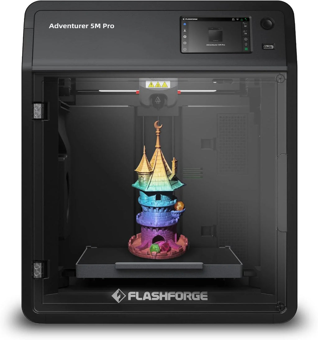 Imprimante 3D Adventurer 5M doté de nivellement entièrement automatique