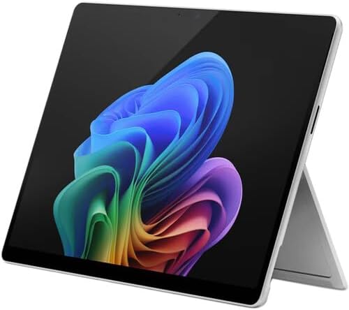 Pack Microsoft Surface Pro 11 : PC 13 Copilot+ avec clavier Pro noir et stylet fin, Tablette tactile IA Snapdragon X Plus, pack essentiel pour Surface Pro 11, 16 Go de RAM, SSD de 512 Go, Windows 11 Professionnel