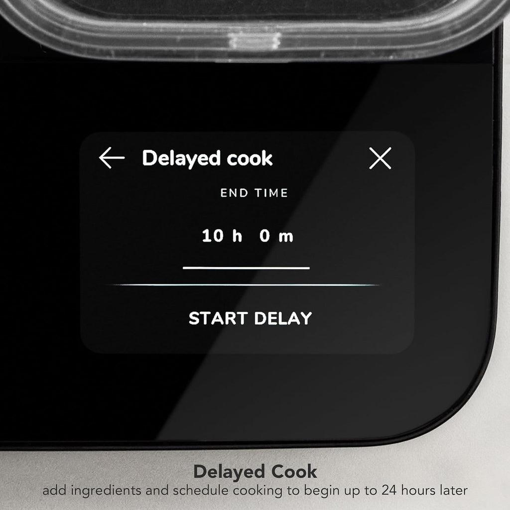 Cuiseur à riz et à céréales KitchenAid 8 tasses doté de balance intégrée et cuisson différée, KGC3155BM