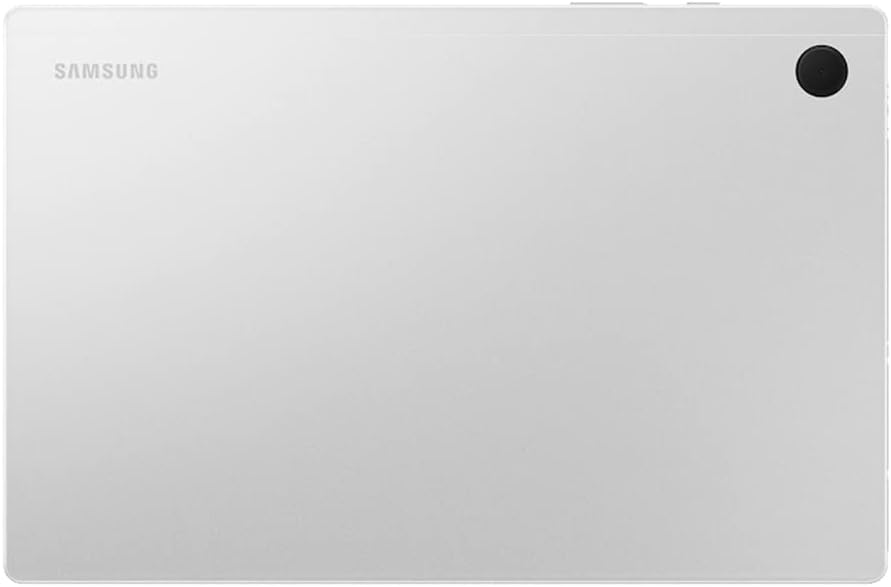 Tablette tactile Samsung Galaxy Tab A8 10,5" 64 Go Android, écran LCD, contenu pour enfants, Smart Switch, mémoire extensible, batterie longue durée, charge rapide, version US 2022, argent, exclusivité Amazon