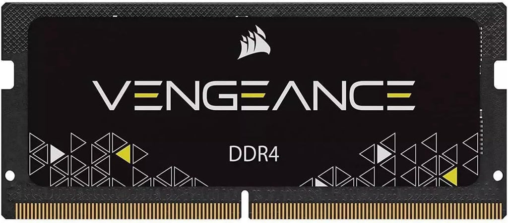 Mémoire vive CORSAIR Vengeance SODIMM DDR4 16 Go (1 x 16 Go) 3 200 MHz CL22-22-22-53 1,2 V pour ordinateur compact portable Intel/AMD - Noir (CMSX16GX4M1A3200C22)