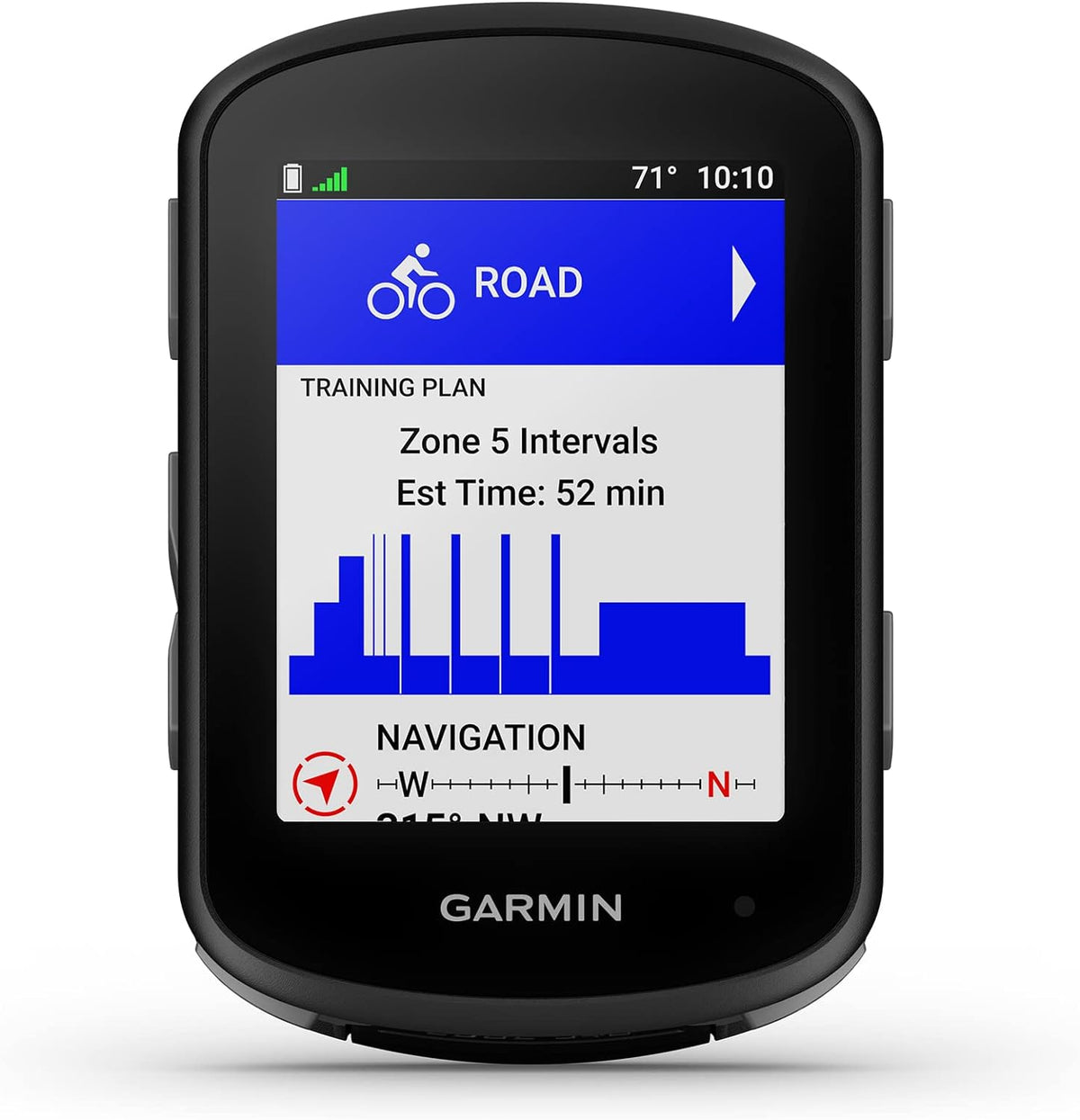 Garmin Edge 540, compteur GPS de vélo au format compact doté de commandes par boutons, coaching adaptatif ciblé, navigation avancée et bien plus encore