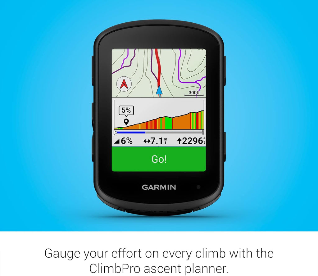 Garmin Edge 840, compteur GPS de vélo au format compact doté de écran tactile intuitif et boutons, coaching adaptatif ciblé, navigation avancée et bien plus encore
