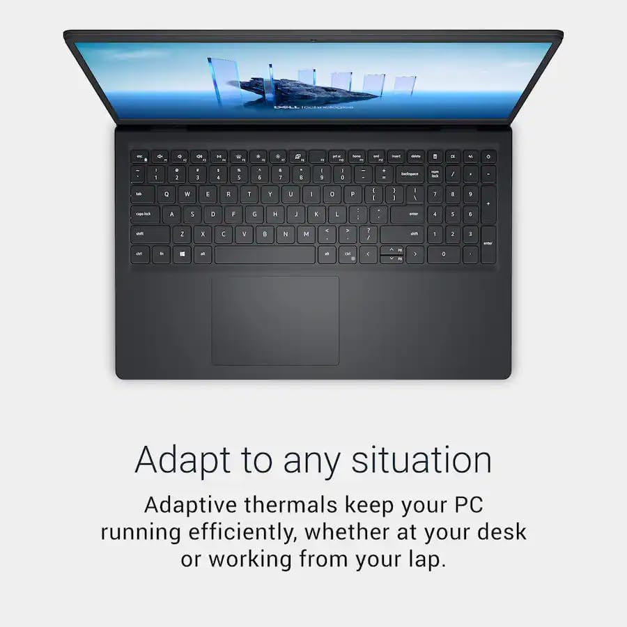 Ordinateur compact portable Dell Inspiron 15,6 pouces tactile pour professionnels et étudiants, processeur Intel Core i5 de 13e génération (supérieur au i7-1250U), 12 Go de RAM, 756 Go de stockage (SSD de 256 Go et disque dur externe de 500 Go)