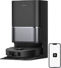 Aspirateur et laveur robot DREAME L40 Ultra Gen 2, aspiration de 25 000 Pa, brosse latérale extensible, station de nettoyage et de vidage automatique tout-en-un, commande vocale et application, noir – Modèle pratique