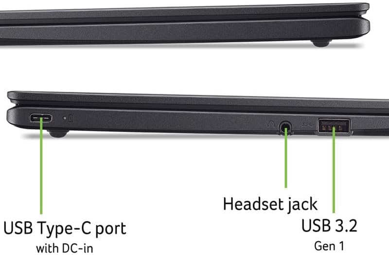 Ordinateur compact portable Chromebook Acer 311 pour étudiants et professionnels (promotion 2025) : processeur Intel N4500 double cœur, écran HD 11,6 pouces, 4 Go de RAM, 192 Go de stockage (64 Go eMMC + carte microSD 128 Go), webcam, Wi-Fi