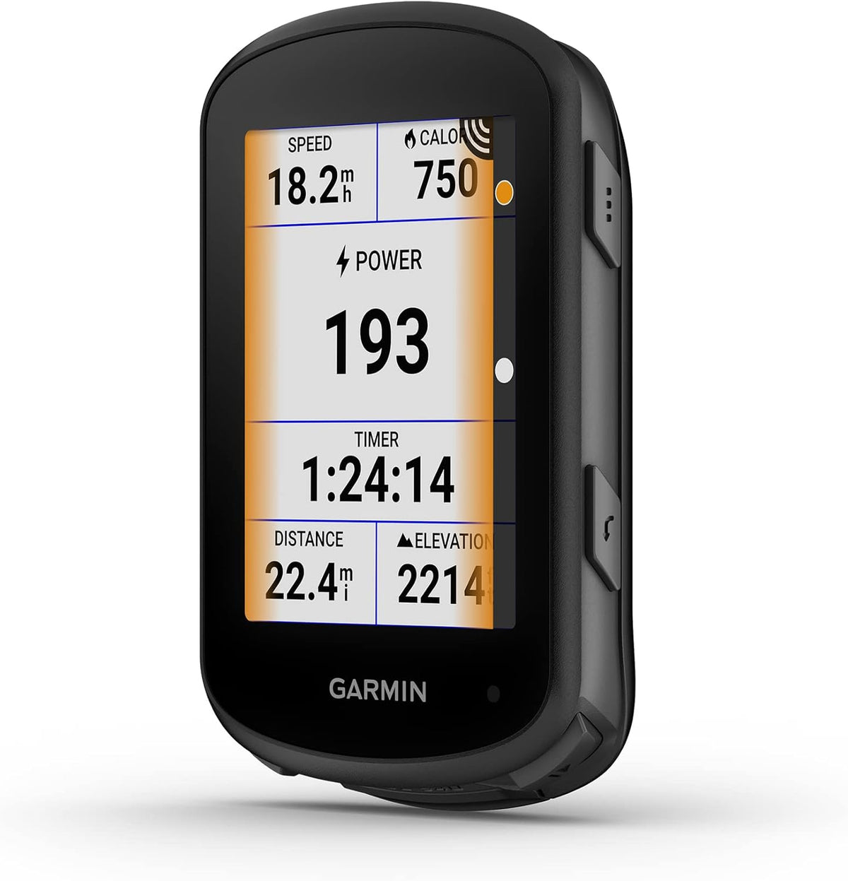 Garmin Edge 540, compteur GPS de vélo au format compact doté de commandes par boutons, coaching adaptatif ciblé, navigation avancée et bien plus encore