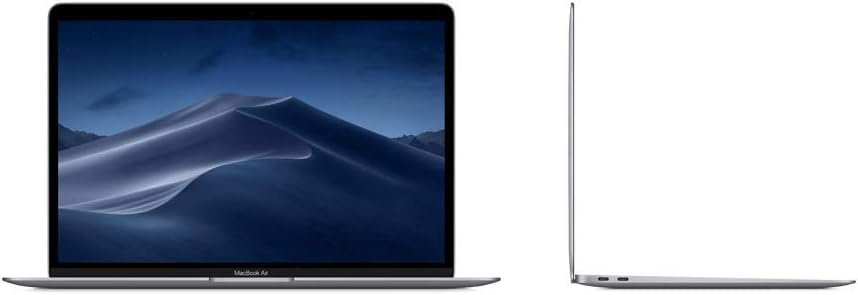 MacBook Air 2019 d'Apple avec processeur Intel Core i5 à 1,6 GHz (13 pouces, 8 Go de RAM, 128 Go de stockage SSD), gris sidéral (reconditionné)