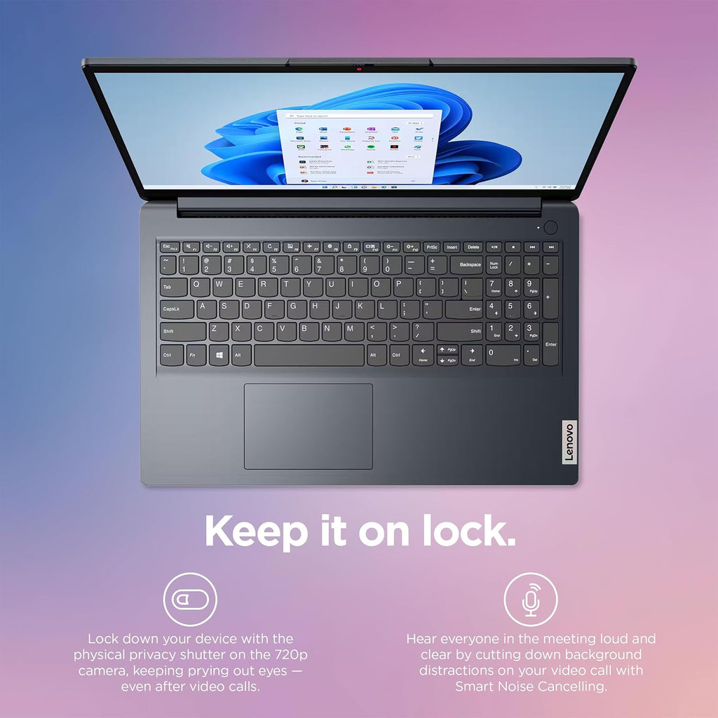 Ordinateur compact portable professionnel Lenovo IdeaPad, écran tactile FHD 15,6 pouces, puissant processeur Intel i5-1334U à 10 cœurs, IA intégrée, 16 Go de RAM, 1 To de stockage (SSD 512 Go + disque dur externe 500 Go), HubxcelAccessory, Windows