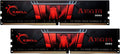 Mémoire RAM DDR4 G.SKILL AEGIS Series (XMP) 16 Go (2 x 8 Go) 3 200 MT/s CL16-18-18-38 1,35 V Intel AMD pour ordinateur de bureau U-DIMM (F4-3200C16D-16GIS) – Modèle pratique