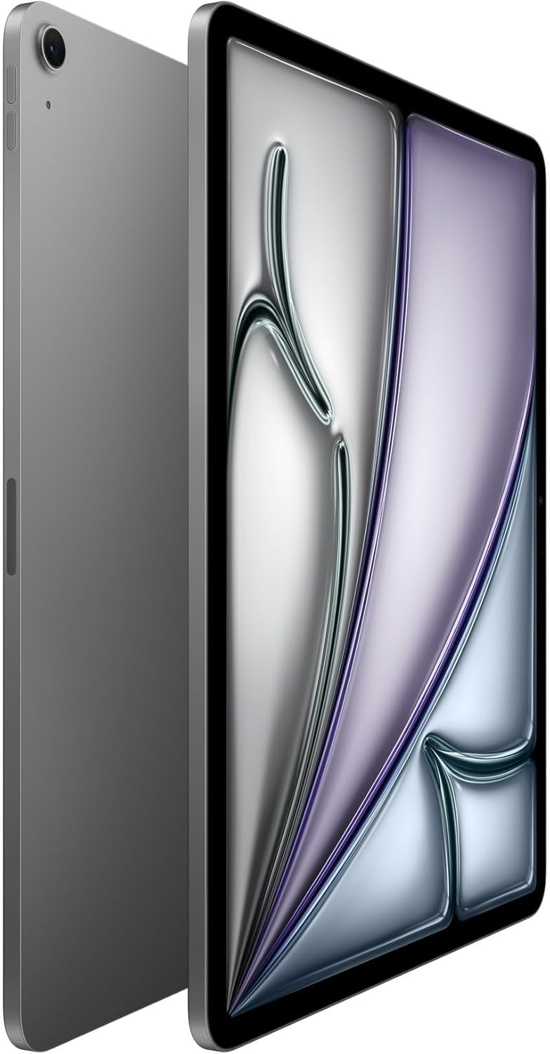 Apple iPad Air 13 pouces Wi-Fi + Cellular 128 Go Gris sidéral (Reconditionné) pratique