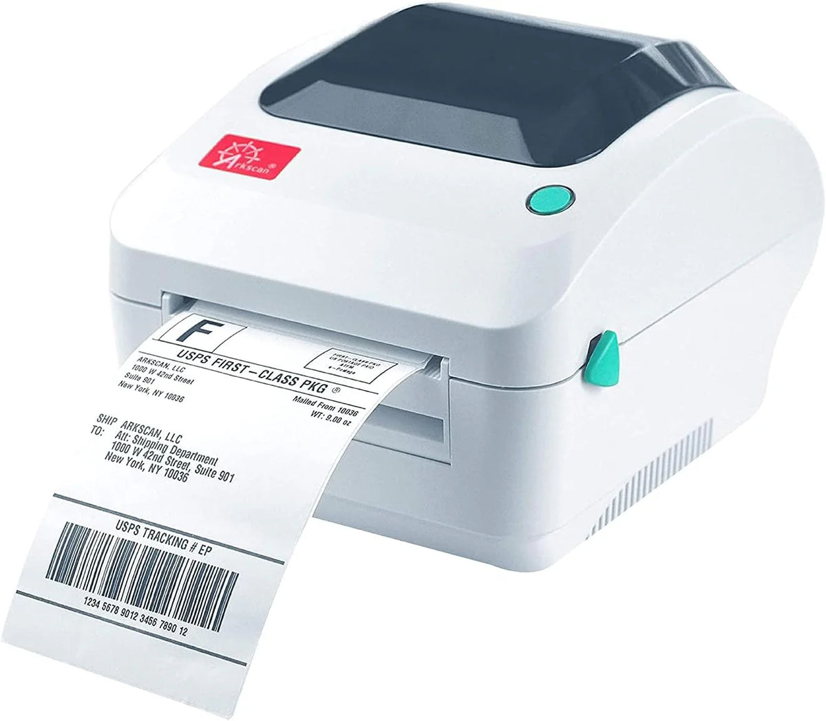 Imprimante d'étiquettes thermiques pour coursiers, compatible UPS, USPS et FedEx (Windows uniquement) – Modèle pratique