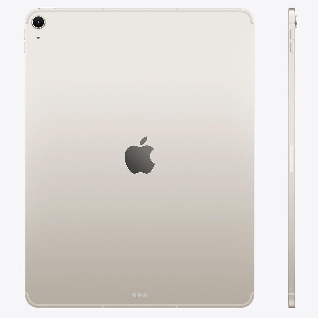 iPad Air 2025 d'Apple dotée de puce Apple M3 (13 pouces Wi-Fi + Cellular 256 Go) - Starlight (Reconditionné Premium)