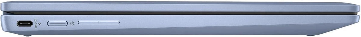 Chromebook convertible 2-en-1 HP bleu, écran tactile FHD 14 pouces, processeur Intel quadricœur jusqu'à 3,40 GHz, 4 Go de RAM, 64 Go de stockage, graphismes 4K, Wi-Fi ultra-rapide, Chrome OS (14b - Reconditionné)