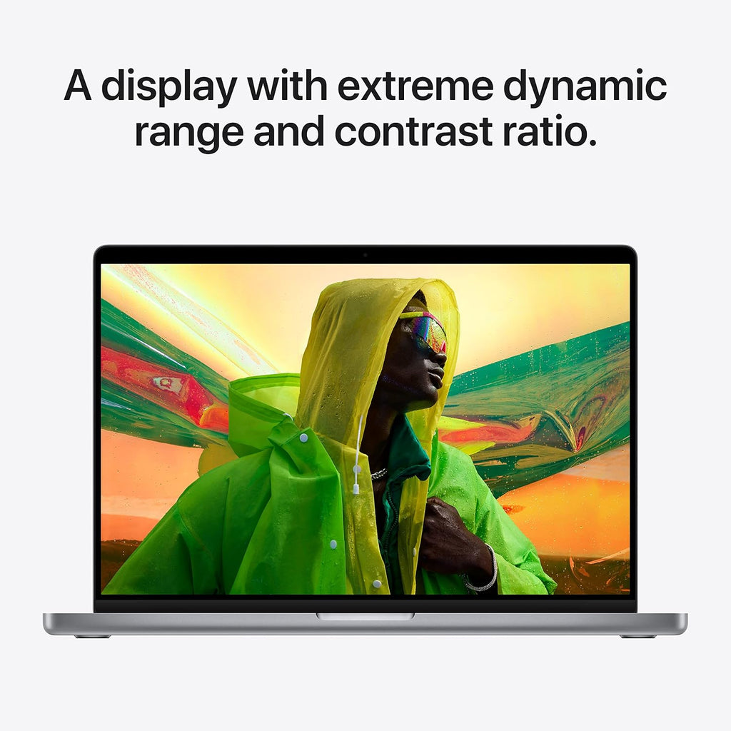 Apple MacBook Pro fin 2021 avec puce Apple M1 Pro (16 pouces, 16 Go de RAM, SSD de 512 Go) Gris sidéral (Reconditionné)