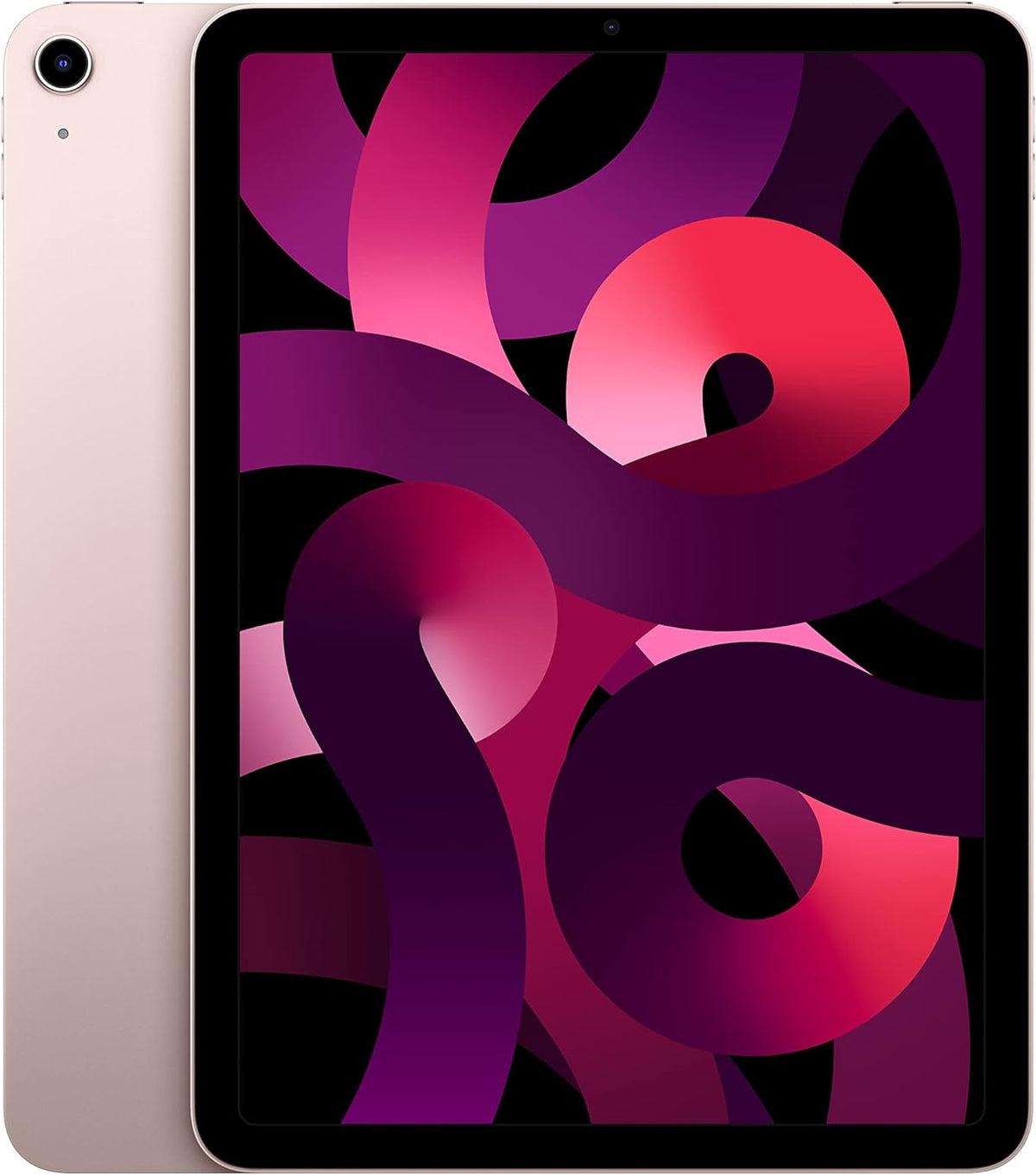Apple iPad Air 5e génération (10,9 pouces Wi-Fi 64 Go) 2022 - Rose (Reconditionné Premium) pratique