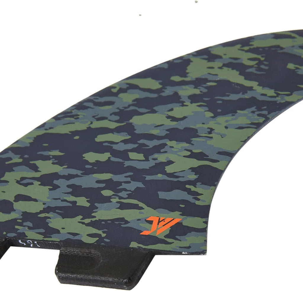 Ensemble de trois ailerons FCS II JW PC Medium 2024 - Moyen – Modèle pratique