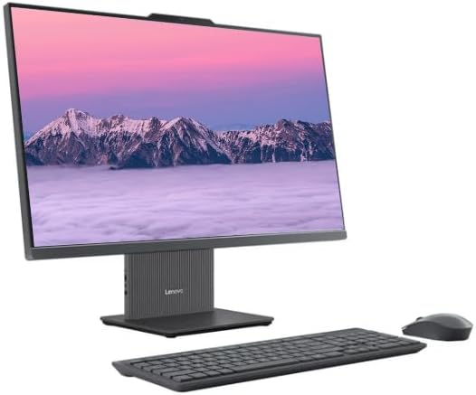 Ordinateur de bureau tout-en-un Lenovo IdeaCentre 27" FHD tactile, processeur Intel Core i7-13620H à 10 cœurs, 32 Go de RAM, 2,5 To de espace de stockage (SSD de 2 To + station d'accueil de 512 Go), clavier et souris à connectivité sans fil, Windows…