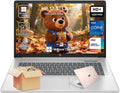Ordinateur compact portable HP 17 : grand écran HD+ de 17,3 pouces, idéal pour les professionnels. Processeur Intel Core i5 de 13e génération (10 cœurs), Windows 11 Pro, clavier rétroéclairé, lecteur d'empreintes digitales, finition or rose, 32 Go