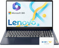 Ordinateur compact portable Lenovo IdeaPad 15,6 pouces avec Microsoft 365 Famille et Entreprise • 8 Go de RAM • SSD PCIe de 256 Go • Processeur Intel Core • Wi-Fi 6 • 1 To de stockage cloud • Autonomie de 11 heures • Windows 11