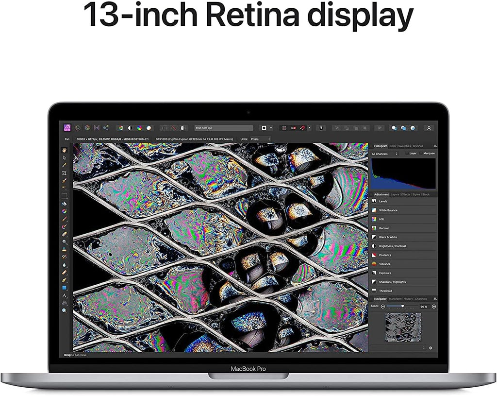 MacBook Pro 2022 d'Apple avec puce Apple M2 (13 pouces, 8 Go de RAM, 256 Go de stockage SSD) (clavier QWERTY anglais) Argent (reconditionné)