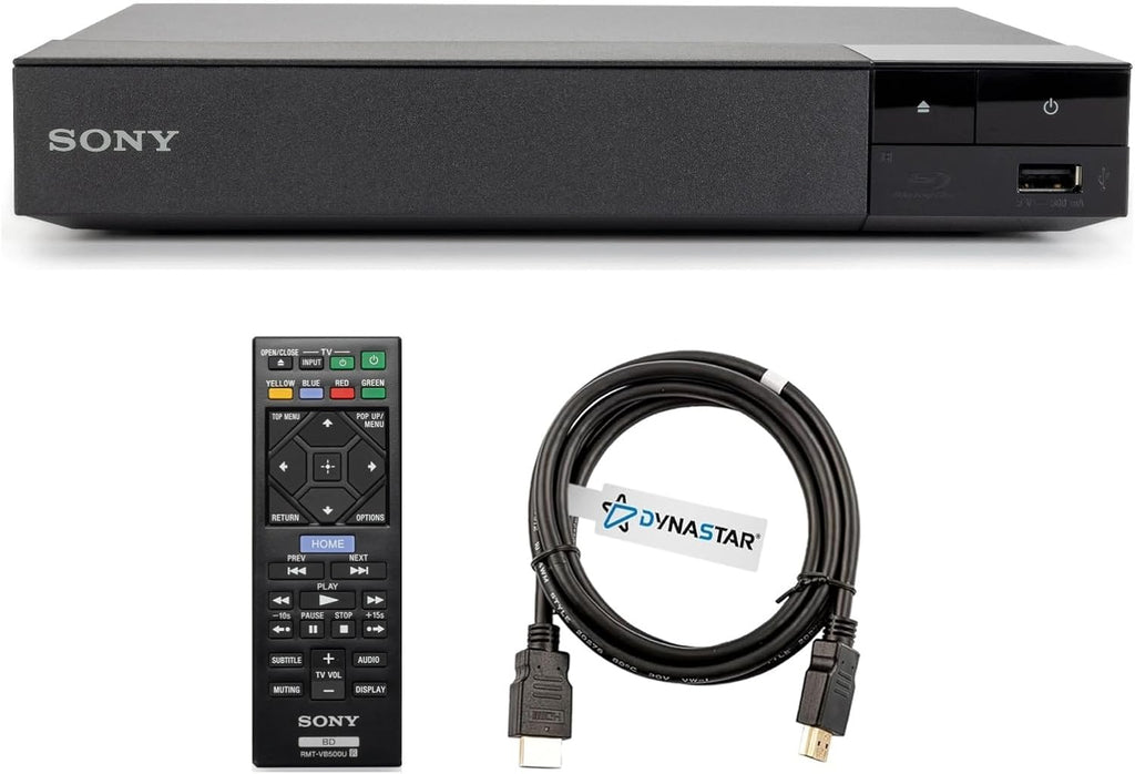 Lecteur Blu-ray multizone compatible doté de le Sony BDP-S1700 | Zones Blu-ray A à Z | Zones DVD 0 à 8 doté de câble HDMI Dynastar 1,8 m