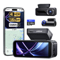 PELSEE P1 Pro 4K Double caméra embarquée doté de vision nocturne et GPS