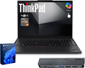 Ordinateur compact portable professionnel Lenovo ThinkPad E16 : écran tactile antireflet FHD+ 16 pouces, processeur AMD Ryzen 5 7535U, 32 Go de RAM DDR5, SSD de 1 To, Wi-Fi 6E, lecteur d’empreintes digitales, webcam rétroéclairée, Windows 11 Pro et