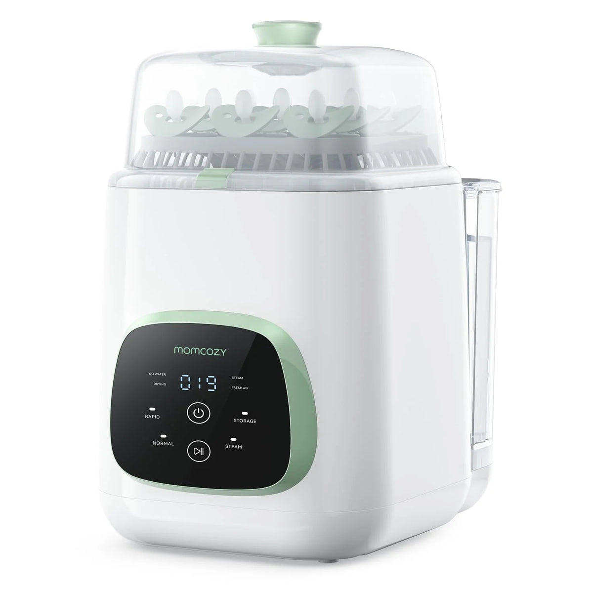 Lave-biberons, stérilisateur et séchoir Momcozy KleanPal Pro - Machine de nettoyage tout-en-un pour biberons, pièces de tire-lait et articles de puériculture – Modèle pratique