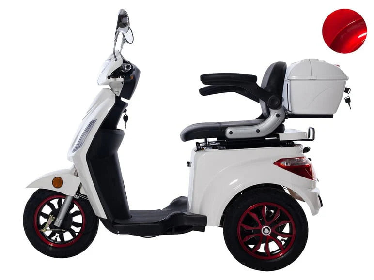 GreenStreet GreenStreet Elektromobil »E-Mover«, 20 km/h, 25 km/h, 50 km Reichweite, doté de Topcase