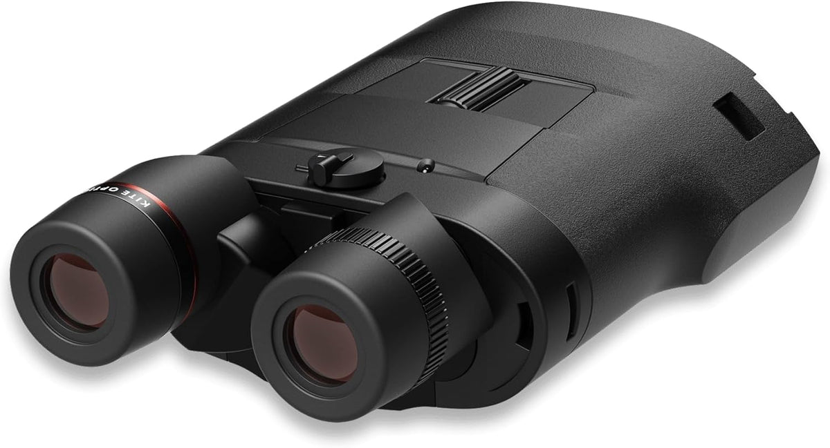 Jumelles haute performance APC STABILIZED 18x50 ED pour la chasse, l'observation des oiseaux et la navigation - Grossissement 18x doté de stabilisation d'image - Étanchéité IPX7 - Fonctionne doté de 7 piles AA