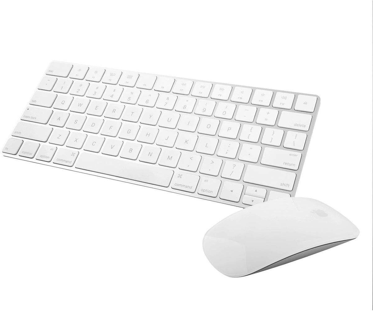 Clavier à connectivité sans fil Apple Magic Keyboard 2 - MLA22LL/A doté de souris Bluetooth Apple Magic Mouse 2 - MLA02LL/A (Reconditionné)