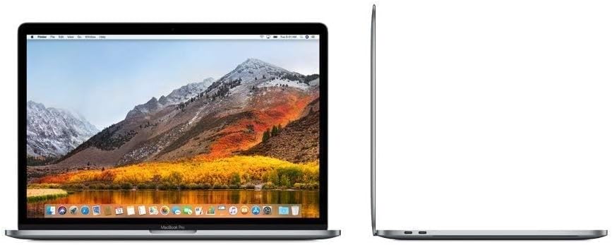 MacBook Pro 15,4 pouces d'Apple (écran Retina, Touch Bar, processeur Intel Core i7 6 cœurs à 2,2 GHz, 16 Go de RAM, stockage SSD de 256 Go), gris sidéral (MR932LL/A) (modèle 2018) (reconditionné)