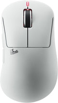Souris de jeu à connectivité sans fil Pulsar Gaming Gears ZywOo The Chosen Mouse, ultra-légère (59 g), commutateur optique, 32 000 DPI, 750 IPS, capteur XS-1, compatible 8K (taille moyenne, blanche)