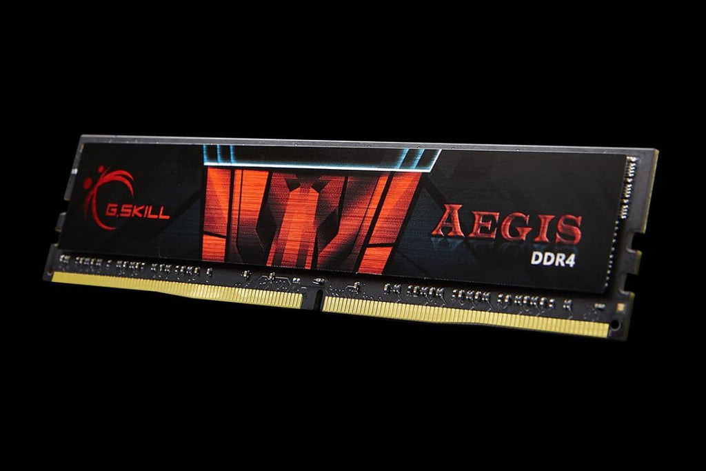 Mémoire RAM DDR4 G.SKILL AEGIS Series (XMP) 16 Go (2 x 8 Go) 3000 MT/s CL16-18-18-38 1,35 V Intel AMD pour ordinateur de bureau U-DIMM (F4-3000C16D-16GISB) – Modèle pratique