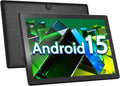 Tablette tactile DigiLand Android 15, tablette Android 10,1 pouces avec processeur octocœur, 6 Go de RAM + 64 Go de ROM (extensible via carte TF), caméra avant 2 MP/arrière 5 MP, batterie 6 000 mAh, tablette Wi-Fi Android 2025 - Noir (6 + 64 Go)