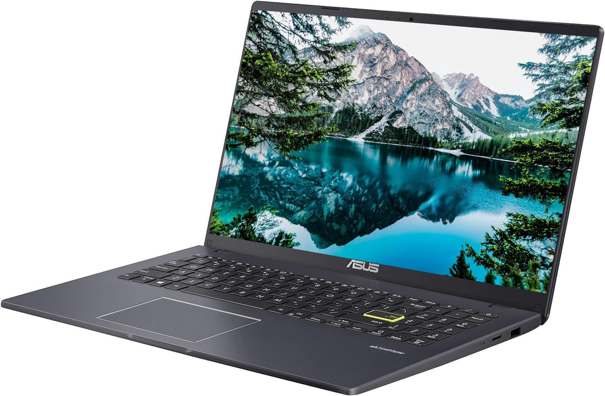 Ordinateur compact portable ASUS léger 15,5" Full HD, Windows 11 Famille, processeur Intel Celeron jusqu'à 2,76 GHz, 4 Go de RAM LPDDR4, SSD 128 Go, clavier rétroéclairé, noir étoilé (reconditionné)