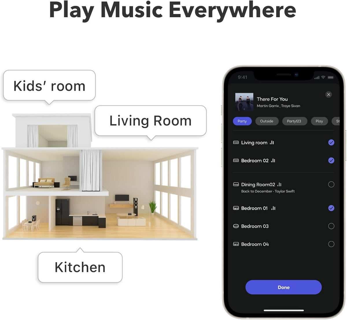 Récepteur WiiM Pro AirPlay 2, Google Cast Audio, streamer multiroom WiFi compatible doté de Alexa, Siri et Google Assistant. Diffusez de l'audio haute résolution depuis Spotify, Amazon Music, Tidal et bien plus encore.